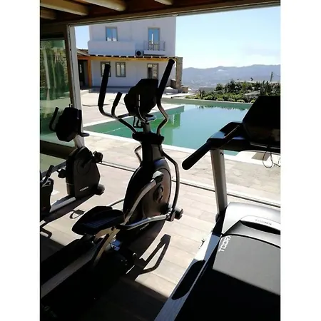 Luxury Mykonos La Isla Bonita Private Gym Private Pool 5 Bedrooms Sea View Mykonos Town