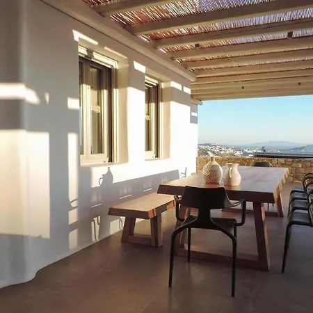 Luxury Mykonos La Isla Bonita Private Gym Private Pool 5 Bedrooms Sea View וילה