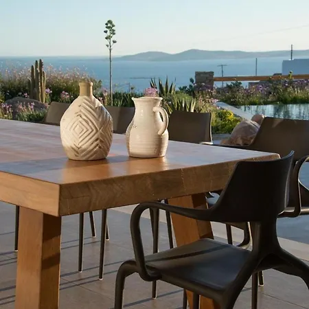 וילה Luxury Mykonos La Isla Bonita Private Gym Private Pool 5 Bedrooms Sea View