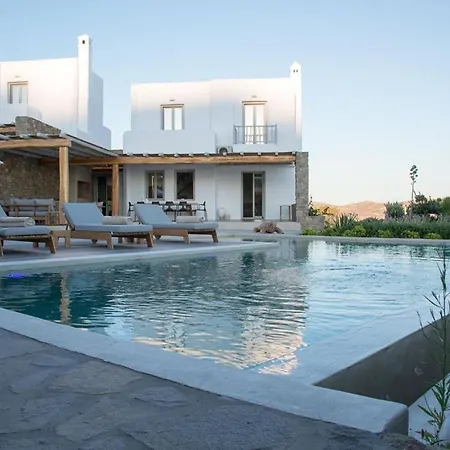 Luxury Mykonos La Isla Bonita Private Gym Private Pool 5 Bedrooms Sea View וילה *