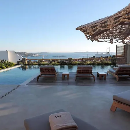 Luxury Mykonos La Isla Bonita Private Gym Private Pool 5 Bedrooms Sea View Mykonos Town