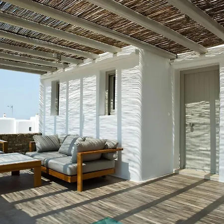 Luxury Mykonos La Isla Bonita Private Gym Private Pool 5 Bedrooms Sea View וילה *